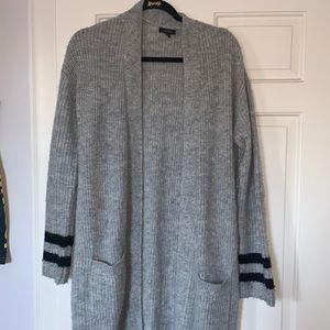 Halogen duster sweater
